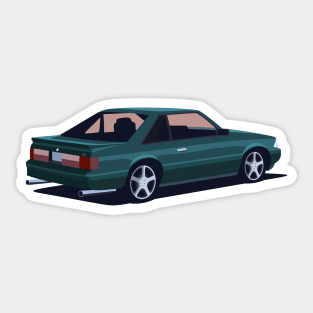 Ford Fox Body Mustang Sticker